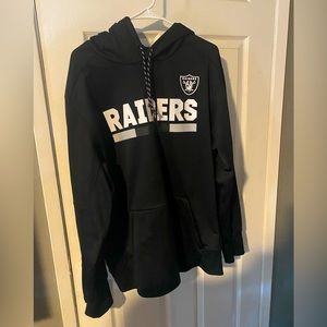 Men’s XL Raiders Nike Dri Fit Black Hoodie